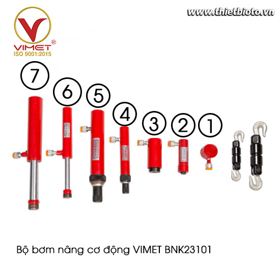 Bộ bơm nâng cơ động VIMET BNK23101