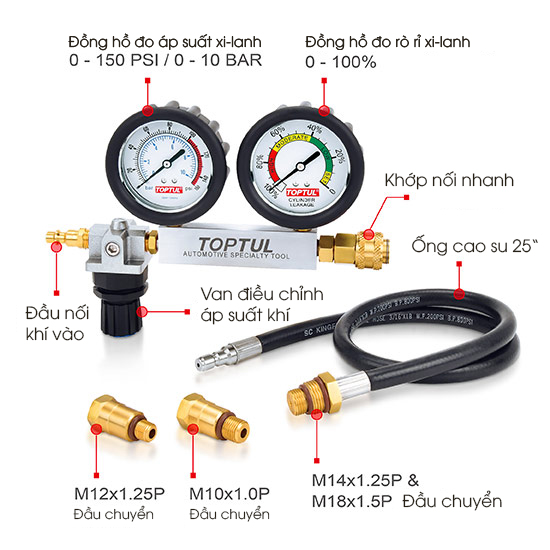 Thiết bị kiểm tra độ kín của xy lanh động cơ TOPTUL JGAI0404E