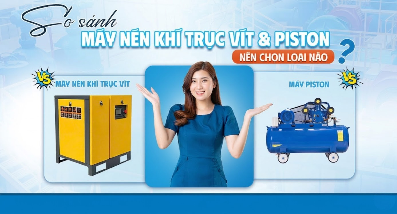 Bảng Báo Giá Máy Nén Khí Trục Vít Mới Nhất 2026