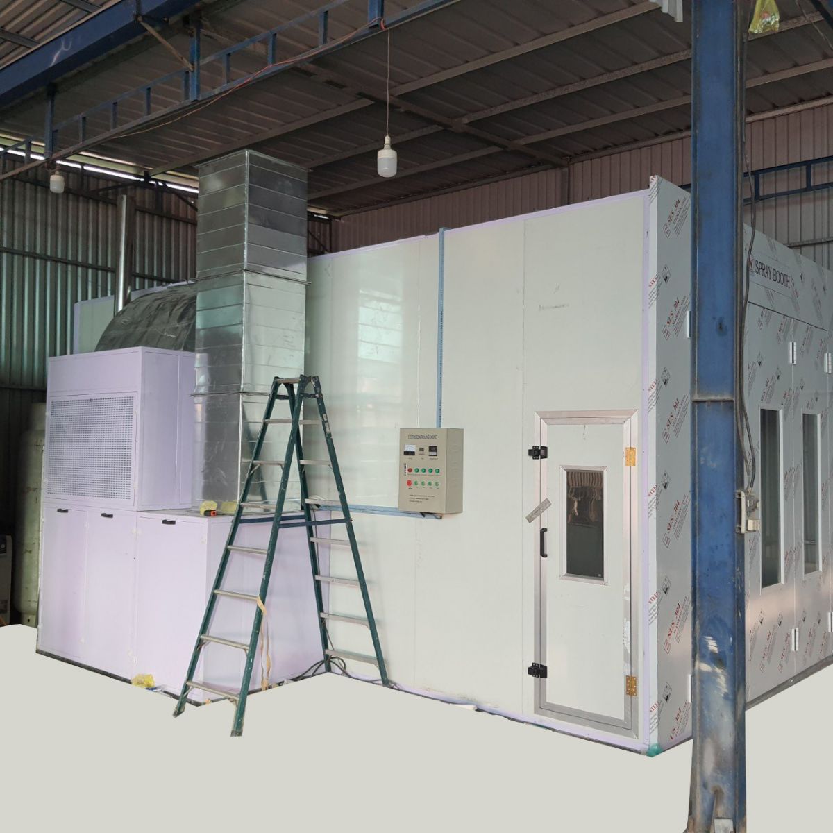 Phòng sơn sấy diesel tiêu chuẩn VIMET PSS35112