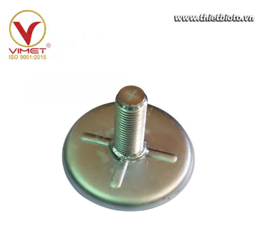 Chân thép gắn cao su tròn điều chỉnh 26K25010 Heshbon HL-26K