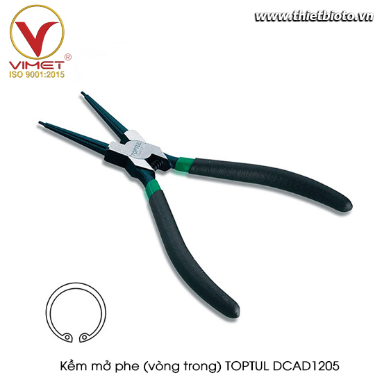 Kềm mở phe (vòng trong) TOPTUL DCAD1205