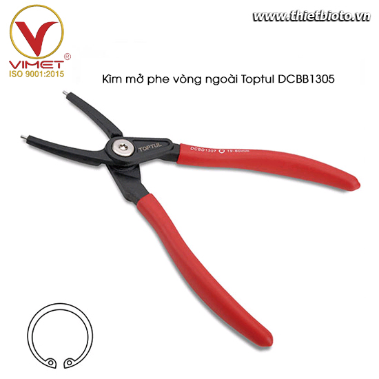 Kìm mở phe vòng ngoài Toptul DCBB1305