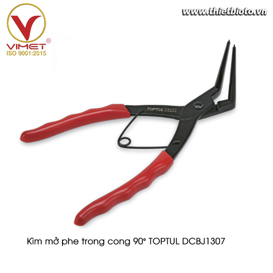 Kìm mở phe trong cong 90° TOPTUL DCBJ1307