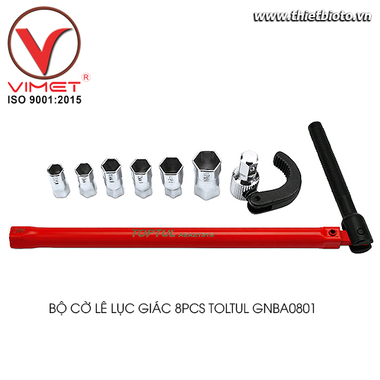 BỘ CỜ LÊ LỤC GIÁC 8PCS TOLTUL GNBA0801