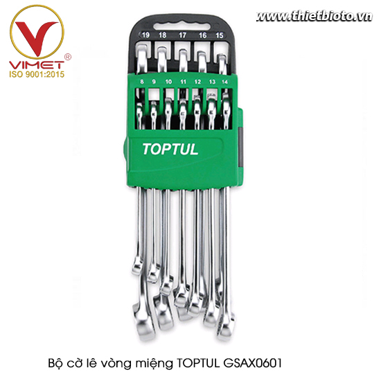 Bộ cờ lê vòng miệng  TOPTUL GSAX0601