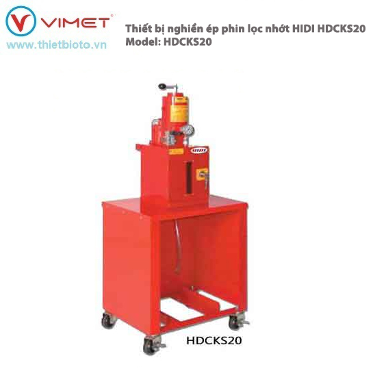 Thiết bị nghiền ép phin lọc nhớt HIDI HDCKS20