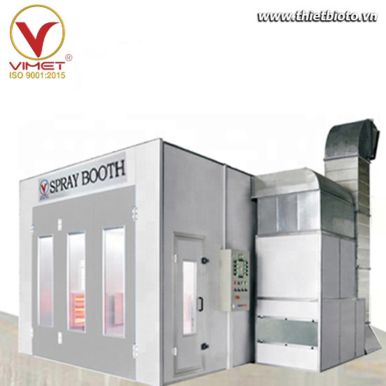 Phòng sơn sấy đèn hồng ngoại điện VIMET PSS36306