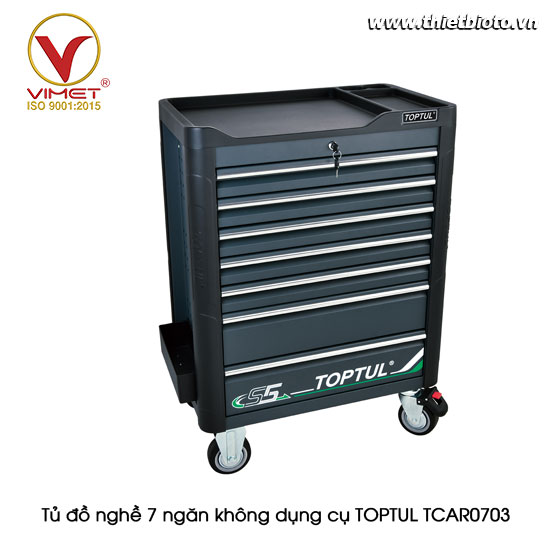 Tủ đồ nghề 7 ngăn không dụng cụ TOPTUL TCAR0703