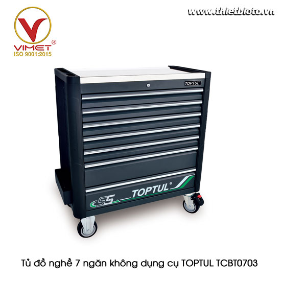 Tủ đồ nghề 7 ngăn không dụng cụ TOPTUL TCBT0703