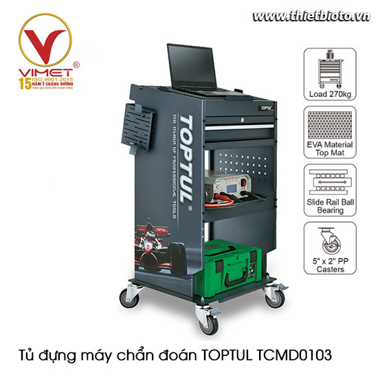 Tủ đựng máy chẩn đoán di động TOPTUL TCMD0103