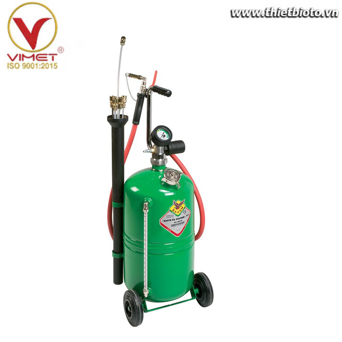 Thiết bị hút nhớt thải bằng khí nén 24 lít Raasm 43024