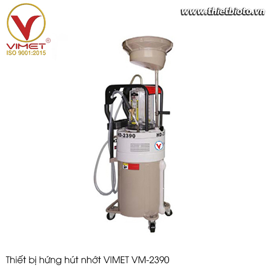 Thiết bị hứng hút nhớt thải bằng điện VIMET VM-2390
