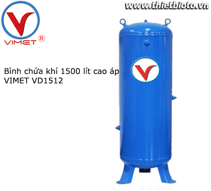 Bình chứa khí 1500 lít cao áp VD1512