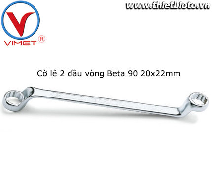 Cờ lê 2 đầu vòng Beta 90 20x22mm