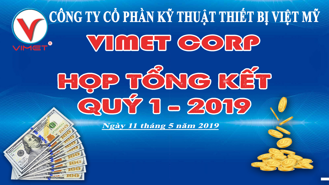 Vimet triển khai chương trình thương hiệu vàng và Thu nhập vàng tháng 5