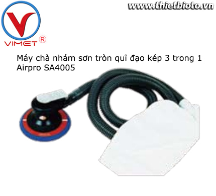 Máy chà nhám sơn tròn quĩ đạo kép Airpro SA-4005