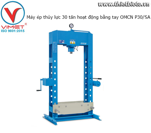 Máy ép thủy lực 30 tấn hoạt động bằng tay OMCN P30/SA