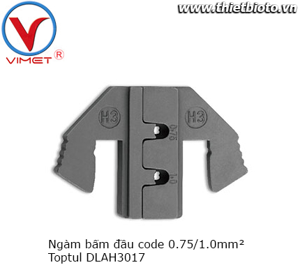 Ngàm bấm đầu code Toptul DLAH3017