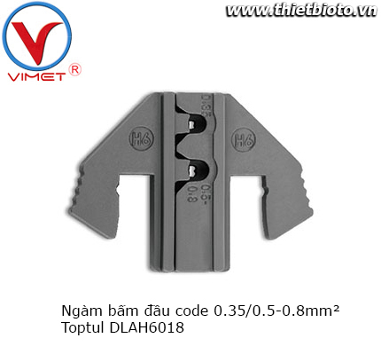 Ngàm bấm đầu code Toptul DLAH6018