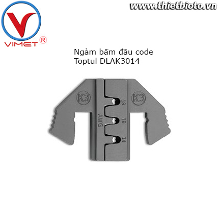 Ngàm bấm đầu code Toptul DLAK3014