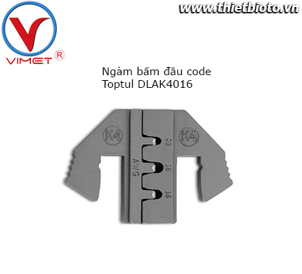 Ngàm bấm đầu code Toptul DLAK4016