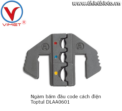 Ngàm bấm đầu code cách điện Toptul DLAA0601